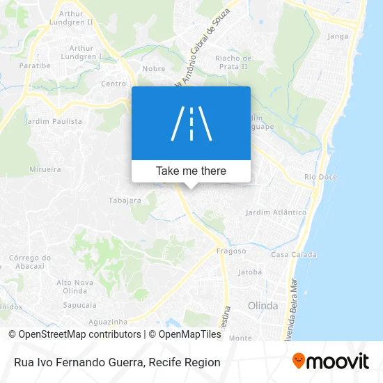 Rua Ivo Fernando Guerra map