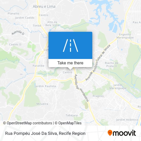 Rua Pompéu José Da Silva map