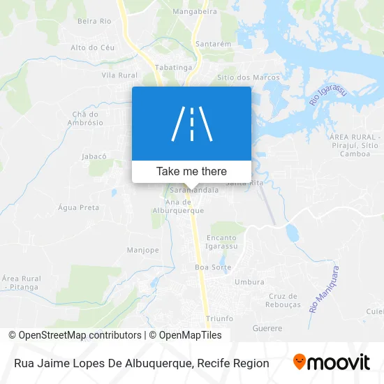 Rua Jaime Lopes De Albuquerque map