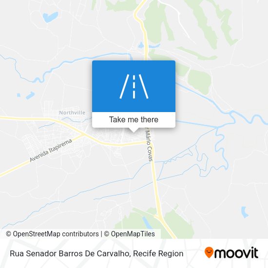 Rua Senador Barros De Carvalho map