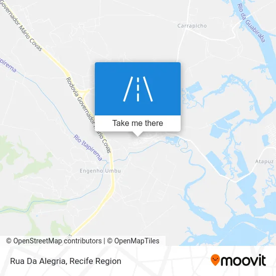 Rua Da Alegria map