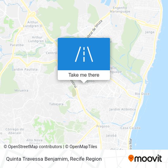 Quinta Travessa Benjamim map