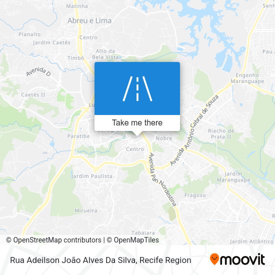 Rua Adeilson João Alves Da Silva map