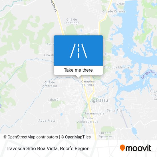 Travessa Sitio Boa Vista map