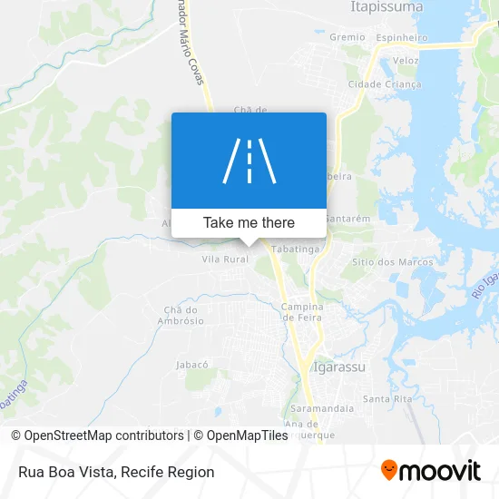 Rua Boa Vista map