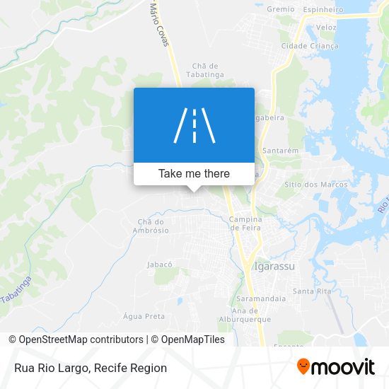 Rua Rio Largo map