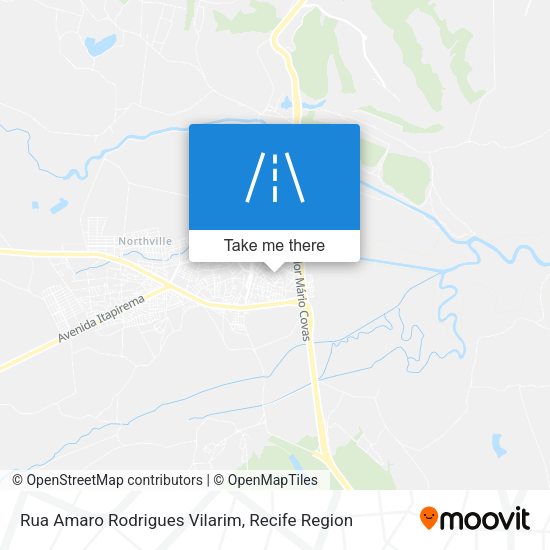 Rua Amaro Rodrigues Vilarim map