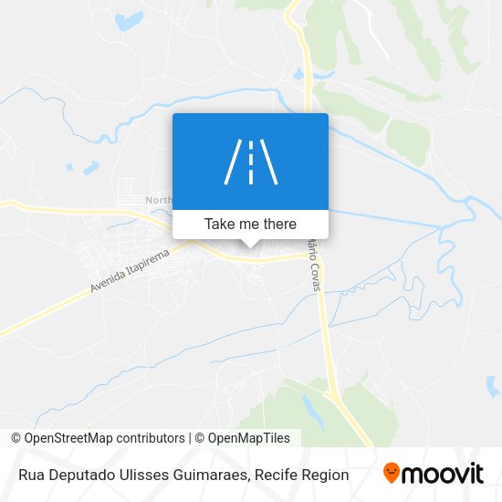Rua Deputado Ulisses Guimaraes map