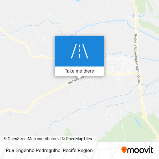 Rua Engenho Pedregulho map