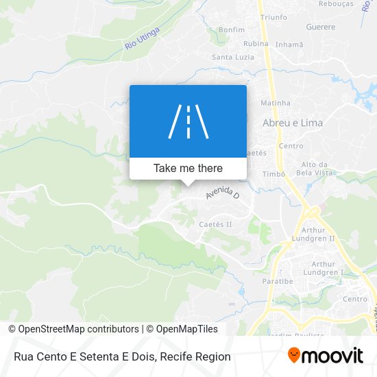 Rua Cento E Setenta E Dois map