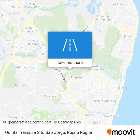 Quinta Travessa Sito Sao Jorge map