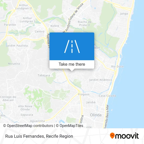 Rua Luís Fernandes map