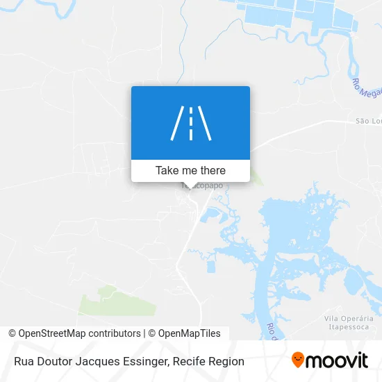 Rua Doutor Jacques Essinger map