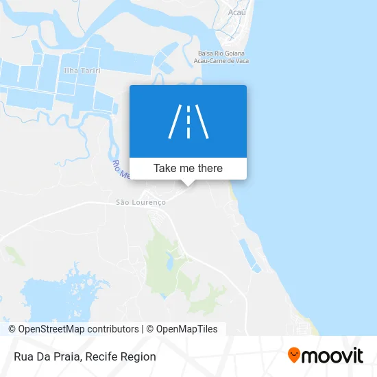 Rua Da Praia map