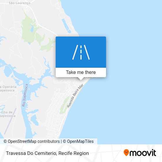 Travessa Do Cemiterio map