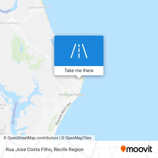 Rua Jose Costa Filho map