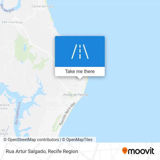 Rua Artur Salgado map