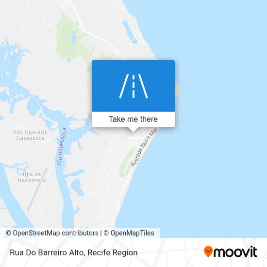 Rua Do Barreiro Alto map