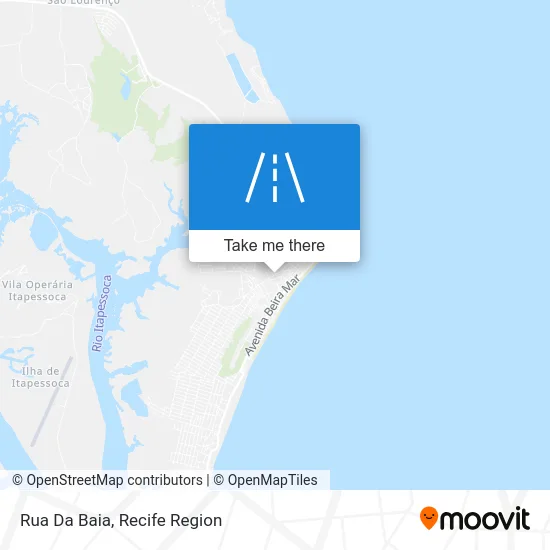 Rua Da Baia map
