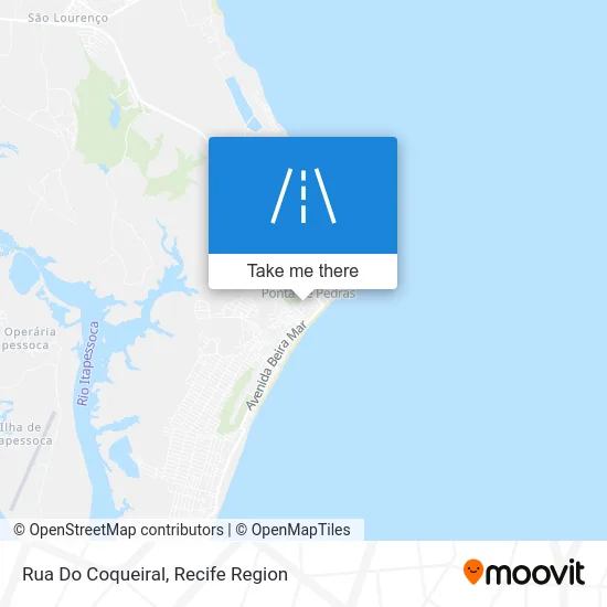 Rua Do Coqueiral map