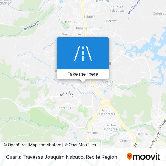 Quarta Travessa Joaquim Nabuco map