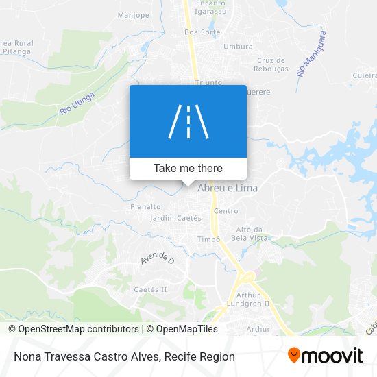 Nona Travessa Castro Alves map