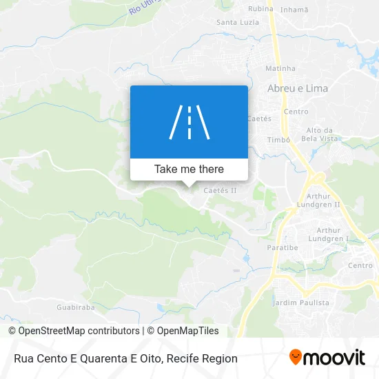 Rua Cento E Quarenta E Oito map