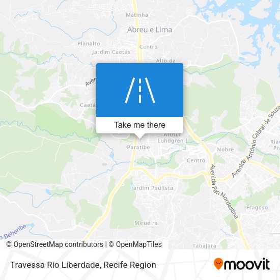 Travessa Rio Liberdade map