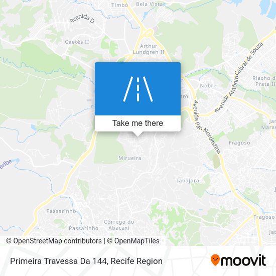 Primeira Travessa Da 144 map