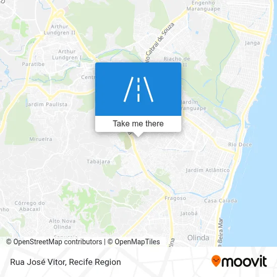 Rua José Vitor map