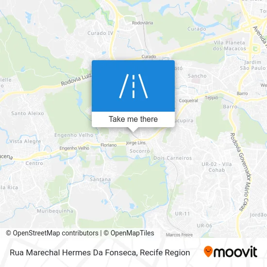 Rua Marechal Hermes Da Fonseca map