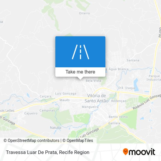 Travessa Luar De Prata map