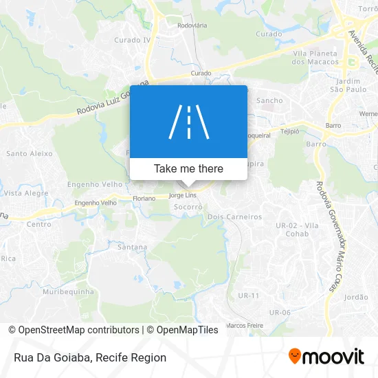 Rua Da Goiaba map