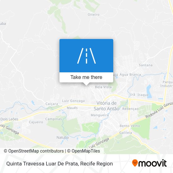 Quinta Travessa Luar De Prata map