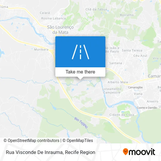 Rua Visconde De Inrauma map