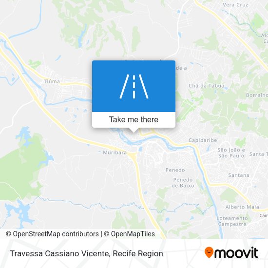 Travessa Cassiano Vicente map