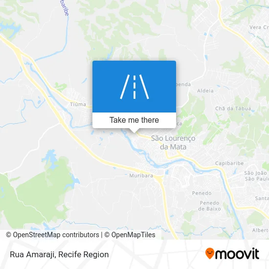 Rua Amaraji map
