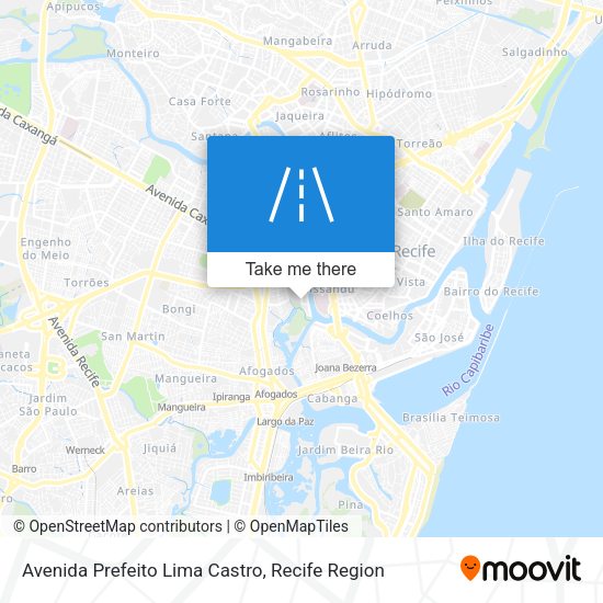 Avenida Prefeito Lima Castro map