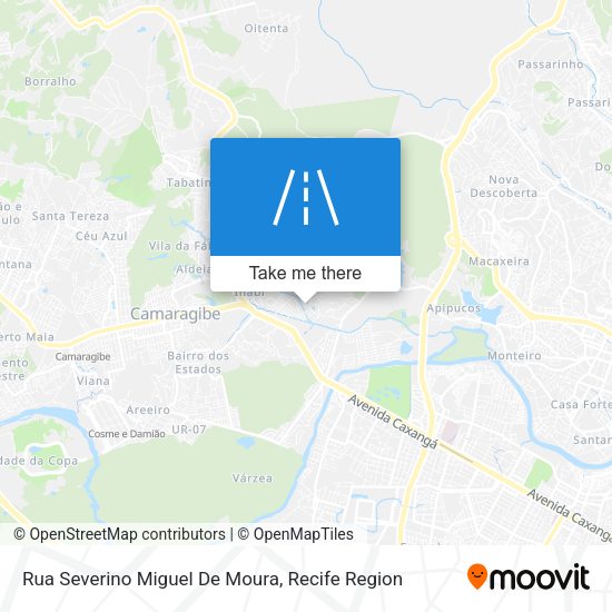 Rua Severino Miguel De Moura map