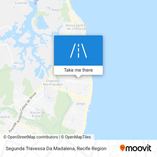 Segunda Travessa Da Madalena map
