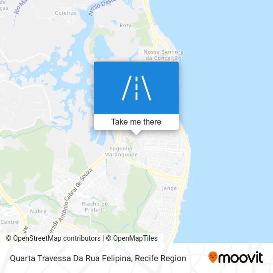 Quarta Travessa Da Rua Felipina map