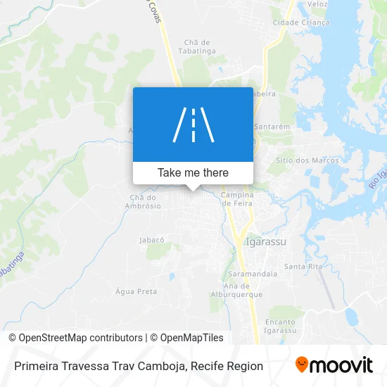 Primeira Travessa Trav Camboja map