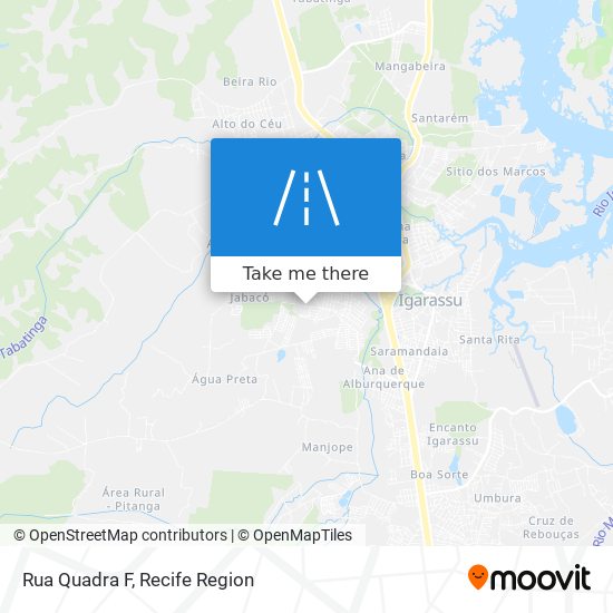 Rua Quadra F map