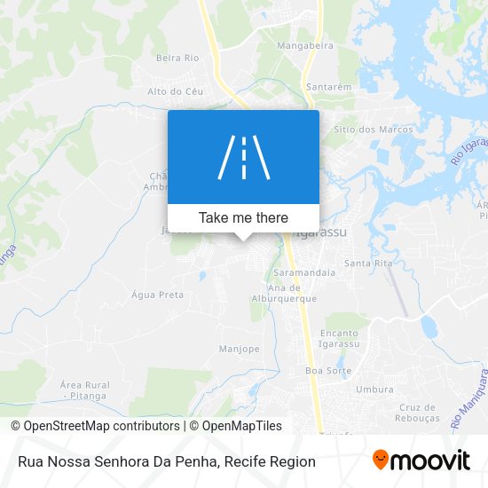 Rua Nossa Senhora Da Penha map