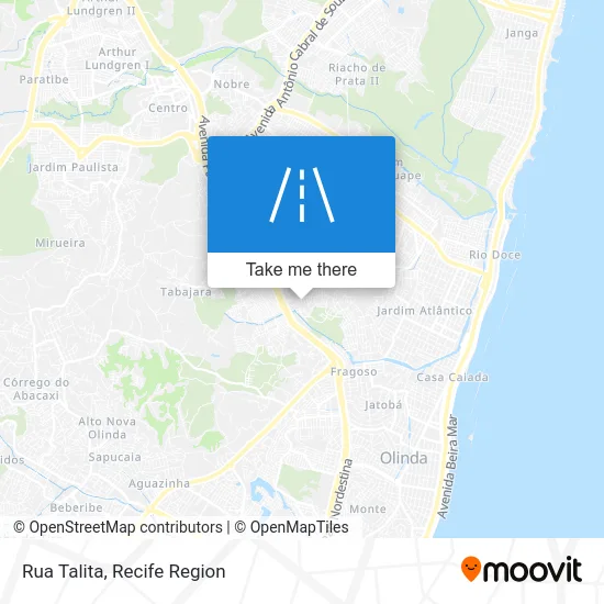 Rua Talita map