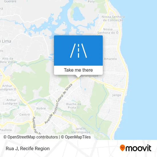 Rua J map