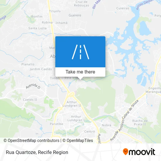 Rua Quartoze map