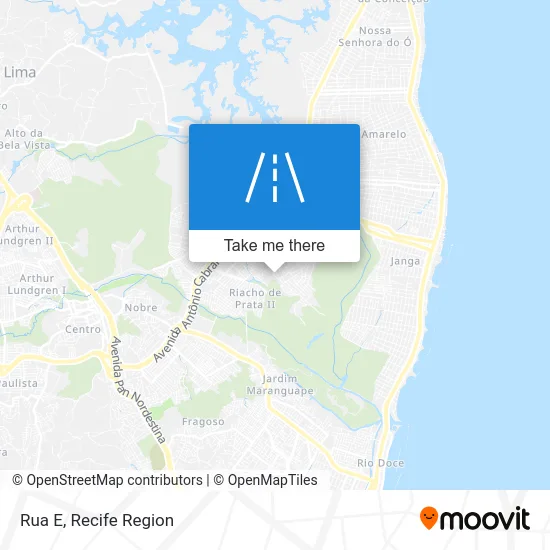 Rua E map