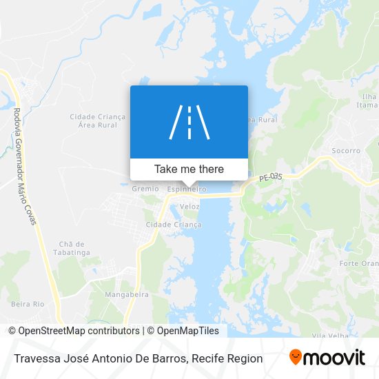 Travessa José Antonio De Barros map