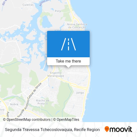 Segunda Travessa Tchecoslovaquia map